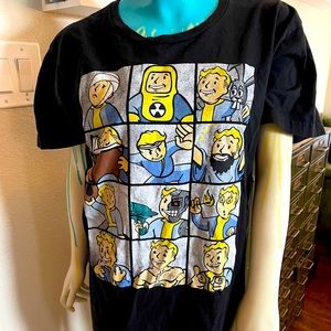 Bethesda Fallout Tshirt Many Faces